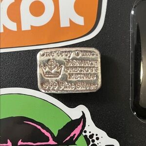 Monarch Precious Metals Silver Bar